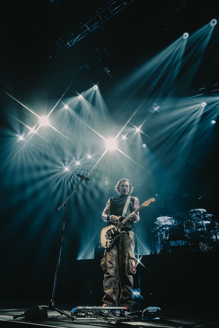 Bush performing live at AEC Theatre in Adelaide